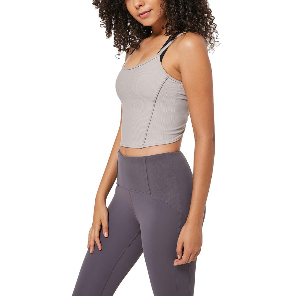 Compression Basic Race Tank - Grey