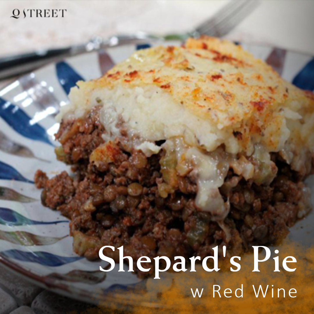 Shepard's Pie w Red Wine