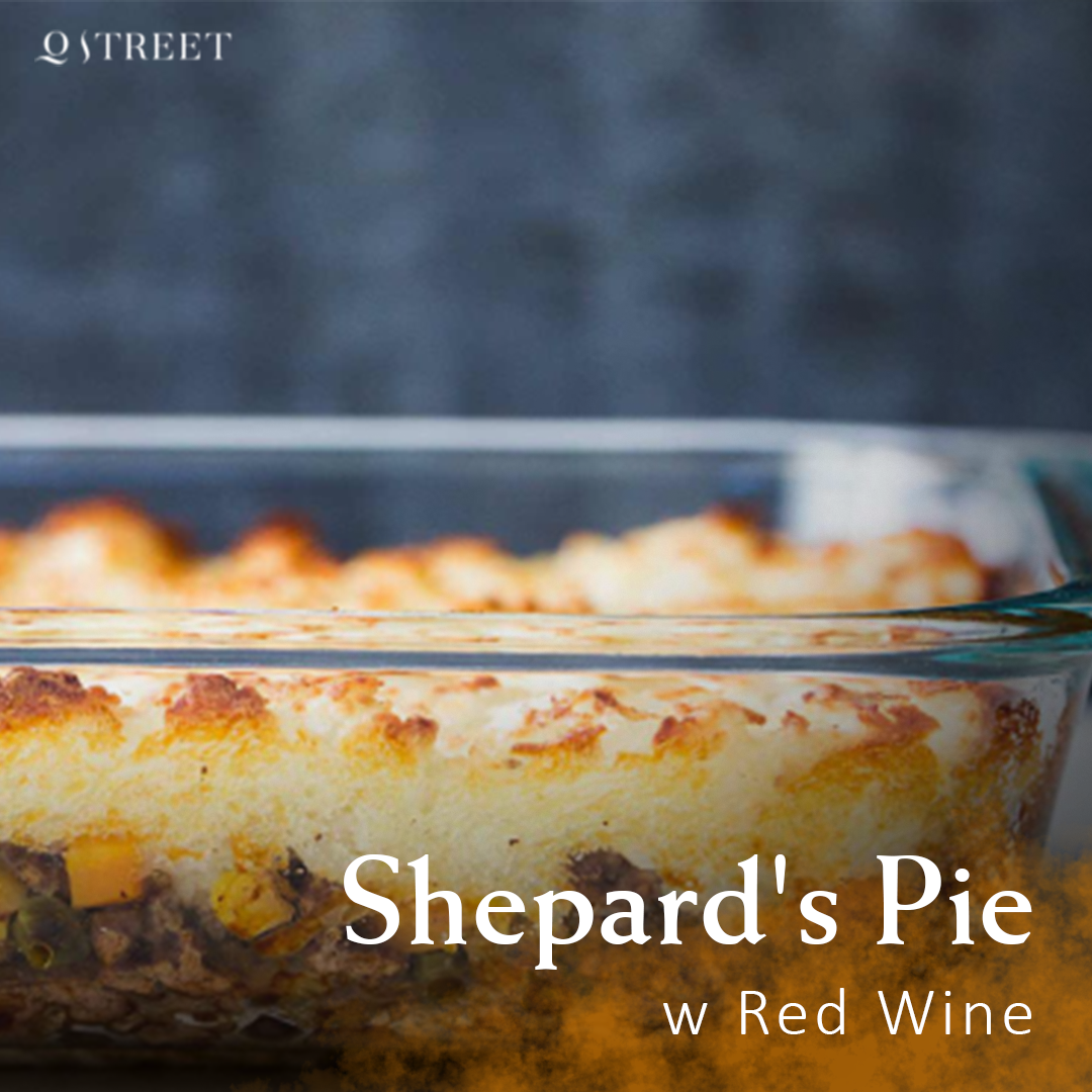 Shepard's Pie w Red Wine