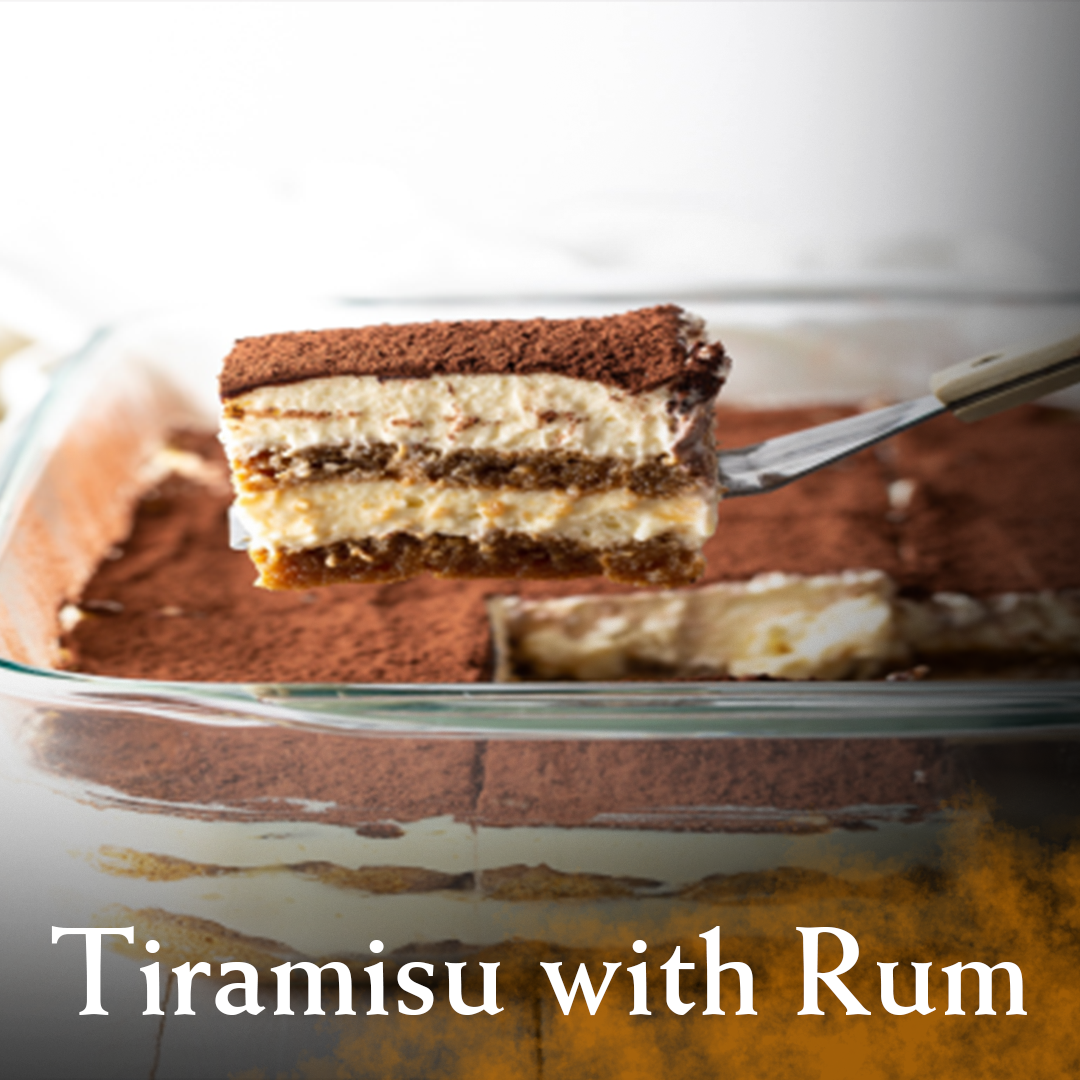 Tiramisu with Rum